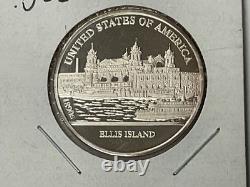 6.5 oz Franklin Mint. 999 Silver Coins 1/2 Ounce Each = 3 Ounces Of Silver