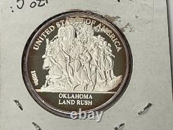 6.5 oz Franklin Mint. 999 Silver Coins 1/2 Ounce Each = 3 Ounces Of Silver