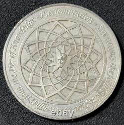 (6). 925 Sterling Silver The Genius of Michelangelo Franklin Mint Art Rounds
