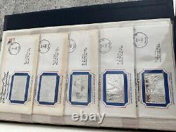 70 Franklin Mint Bicentennial Silver Ingots