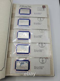 (70) Silver Ingots Complete Franklin Mint Bicentennial Council Thirteen States