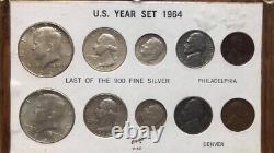 90% Silver Sets Kennedy Franklin Half Peace Dollar Liberty Half Quarter Dime See