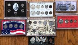90% Silver Sets Kennedy Franklin Half Peace Dollar Liberty Half Quarter Dime See