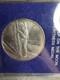 925 Silver Fm Coin 1969 First Step On The Moon Eyewitness Medal 26.2gr Com135