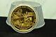 925 Silver Franklin Mint Art Round History Of Mankind Egyptians Build Nation