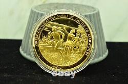925 Silver Franklin Mint Art Round History Of Mankind Greek Battle Of Marathon