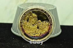 925 Silver Franklin Mint Art Round History Of Mankind Rome Rise Of Roman Empire