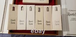 925 Sterling Silver Apostle Spoons Limited Edition Set 13 Spoons Franklin Mint