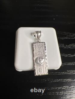 925 Sterling Silver Franklin Pendant Hanging