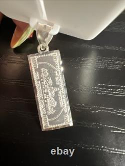 925 Sterling Silver Franklin Pendant Hanging