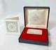 925 Sterling Silver Ingot 1980 Franklin Mint Bringing In The Gifts 1000 Grains