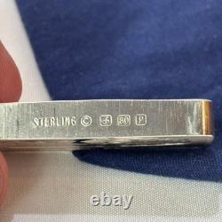 925 Sterling Silver Ingot 1980 Franklin Mint BRINGING IN THE GIFTS 1000 Grains