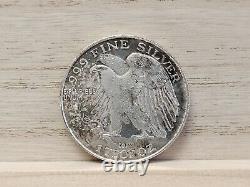 999 Fine Silver 1 ozt Round Topical Sailing Ship & American Eagle
