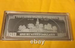 999 Fine Silver 4 0z. $100. Oo Ben Franklin