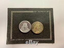 9 Franklin Mint Lady Vivien Game Coins Camelot And King Arthur Stories