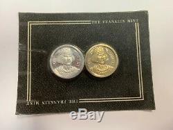 9 Franklin Mint Lady Vivien Game Coins Camelot And King Arthur Stories