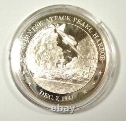 ALL 5 WORLD WAR II 925 Franklin Mint American History Sterling Silver Medals