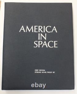 America in Space First Edition Sterling Silver Proof Set 36 Pc Franklin Mint'70