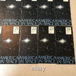 America in Space The Franklin Mint Full Set of 24 INSERTS ONLY No Coins