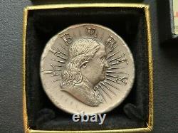 American Ancients Series 3 Oz. Silver Round Franklin 42mm Chubby Only 500 Made