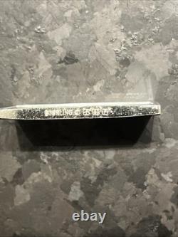 American Fighting 1893 GREAT WHITE FLEET New York Battleship Silver Bar. 925 American Fighting 1893 GREAT WHITE FLEET New York Battleship Silver Bar. 925