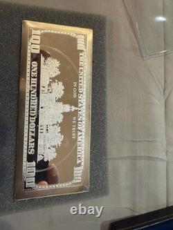 American Historic Society 2000 Proof $100 Bill, 4 Troy oz of. 999 Silver. V715