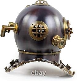 Antique US Navy Mark V Scuba SCA Divers Diving Helmet Deep Sea Marine Diver Gift