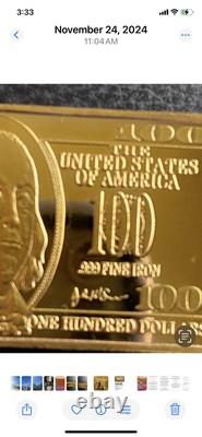 Atlantis mint Federal Reserve note one troy ounce. 999 fine iron 40 Bars & More