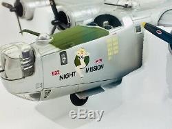 Awesome Franklin Mint 1/48 B-24 Liberator Airplane Night Mission B11C966