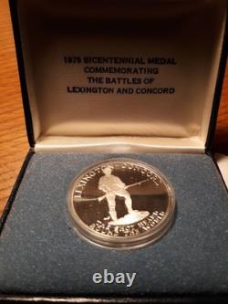 Battle of Lexington and Concord U. S. Coin lot Battle of Lexington and Concord U. S. Coin lot