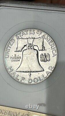 Beautifully Toned 1961 Silver Proof Franklin Half Dollar US Coin