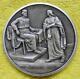 Bible Jesus Godless Judge, Sterling Silver 925 Medal 131 Grams Franklin Mint
