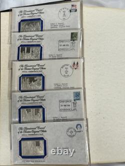 Bicentennial Council Of The 13 Original States Lot Of 25 Sterling Silver Ingot
