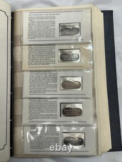 Bicentennial Council Of The 13 Original States Lot Of 25 Sterling Silver Ingot