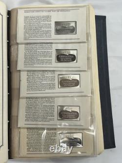 Bicentennial Council Of The 13 Original States Lot Of 25 Sterling Silver Ingot