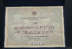Bicentennial History of the United States 100 Gem Proof Sterling Silver Medals