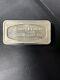 Box Elder Bank Brigham City Utah Franklin Mint 2oz Silver Art Bar 1000 Grains