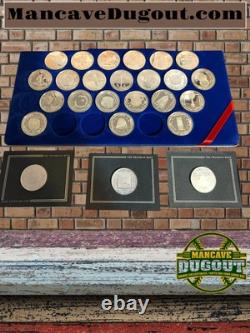 British Virgin Islands $20 Treasure Coins of the Caribbean Complete Set 25 Coins
