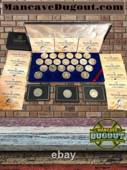British Virgin Islands $20 Treasure Coins of the Caribbean Complete Set 25 Coins