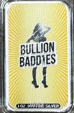 Bullion Baddies Greek Myths Medusa 1 oz. 999 Silver (Nice Edition) with COA