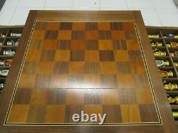 Camelot Chess Set 995 Silver 24 K Gold Plated Early Franklin Mint Ltd. Ed. MINT