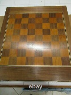 Camelot Chess Set 995 Silver 24 K Gold Plated Early Franklin Mint Ltd. Ed. MINT