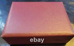 Central Pacific Bank CPB Hawaii Franklin Mint Box-925 Silver 1000 Grains Art Bar