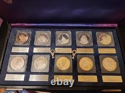 Chase Commemorative Society Silver (. 999) Proof Set The First 9 Oz Silver
