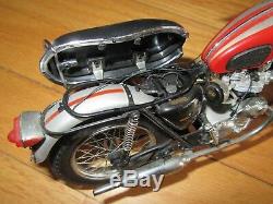 Cl/franklin Mint 1969 Triumph Bonneville 110 Scale Diecast Motorcycle/bike