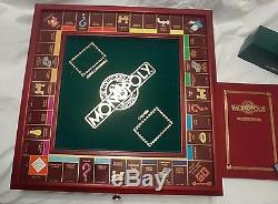Collector's Edition MONOPOLY 1991 Franklin Mint Gold / Silver Plated Pieces