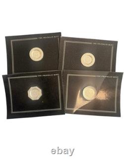 Complete English Sterling Silver Miniature Plates Collection Franklin Mint 1982 Complete English Sterling Silver Miniature Plates Collection Franklin Mint 1982