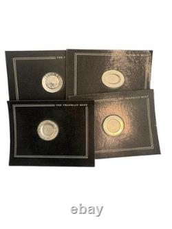 Complete English Sterling Silver Miniature Plates Collection Franklin Mint 1982