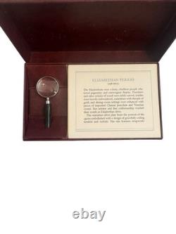 Complete English Sterling Silver Miniature Plates Collection Franklin Mint 1982