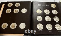 Complete Set 1972 Franklin Mint Shakespeare Medals Sterling Silver